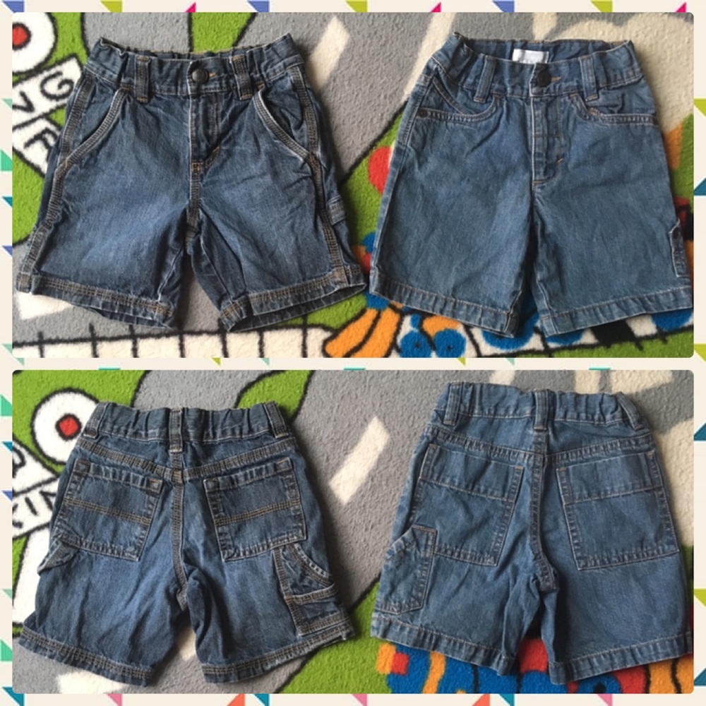 Set of 2 Toddler Boy’s Denim Shorts